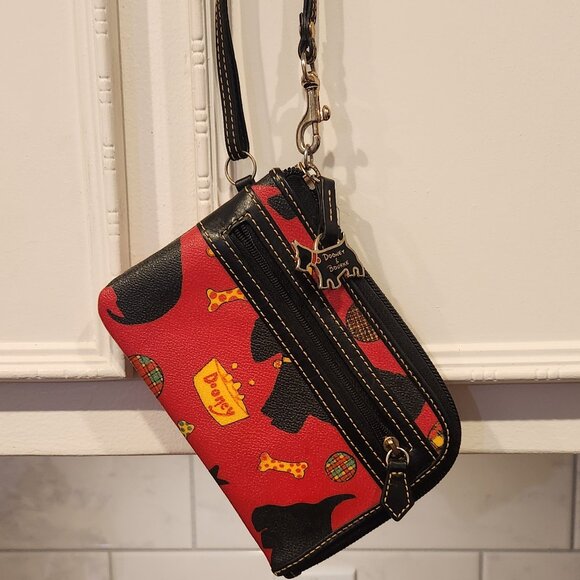 Dooney and Bourke scottie dog card wristlet - Picture 1 of 3